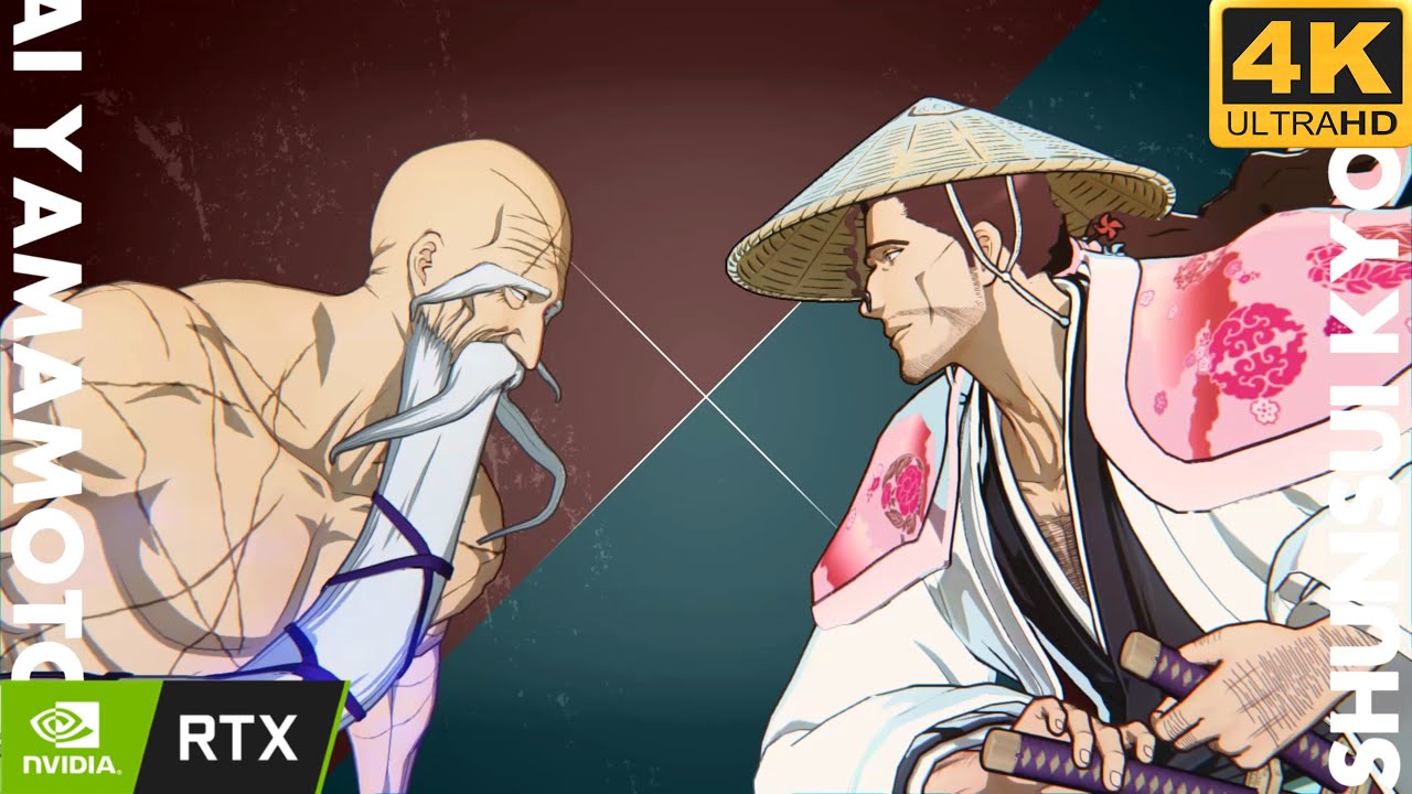 YAMAMOTO VS SHUNSUI || BLEACH REBIRTH OF SOULS || ULTRA HARD Gameplay (4K 60FPS HIGH SETTINGS)