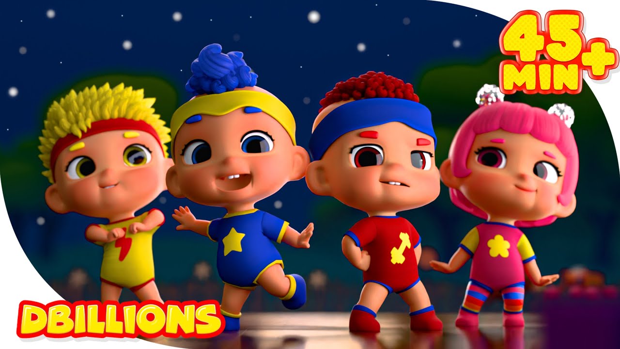Mummy Stories with New Heroes | Mega Compilation | D Billions Kids Songs