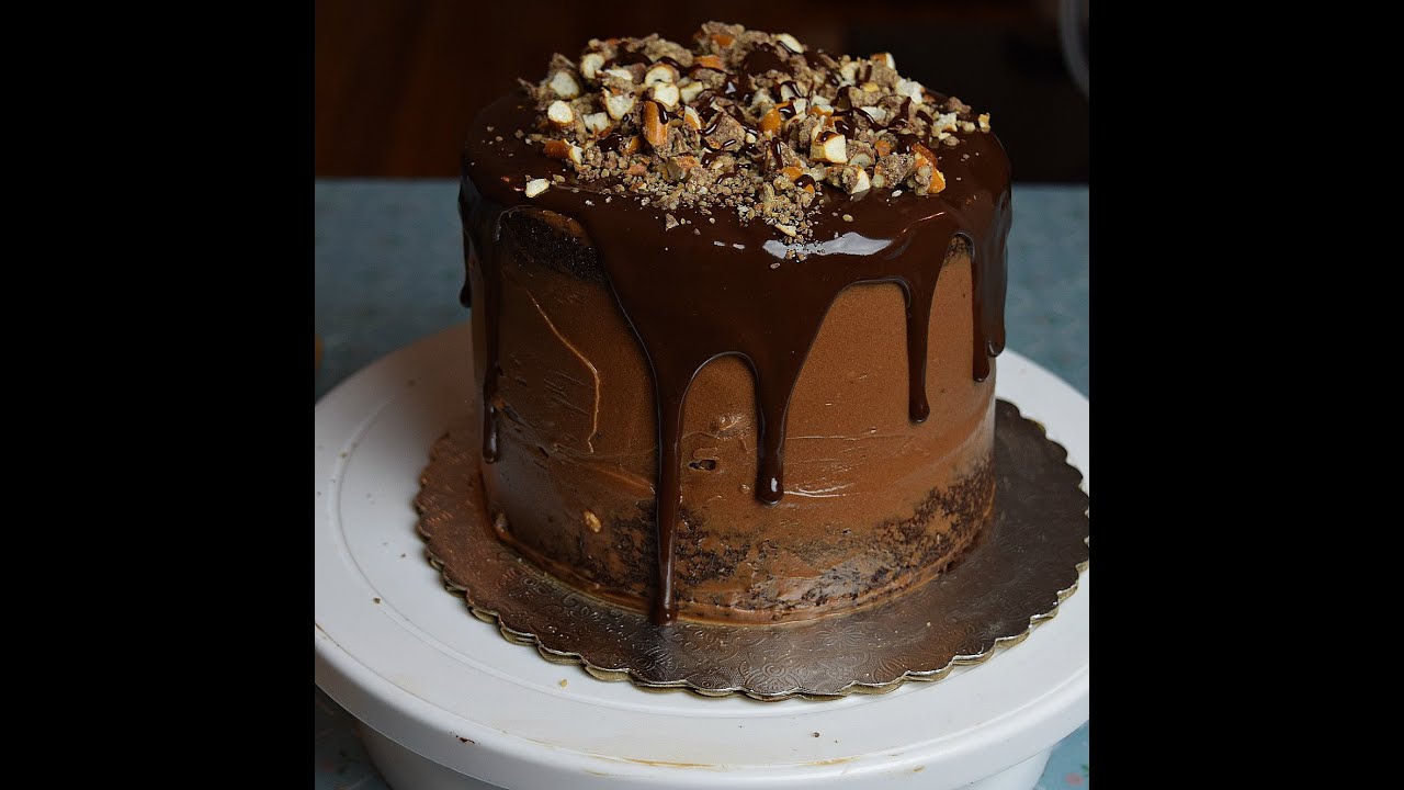 Gluten Free Chocolate Cake With Caramel Cream