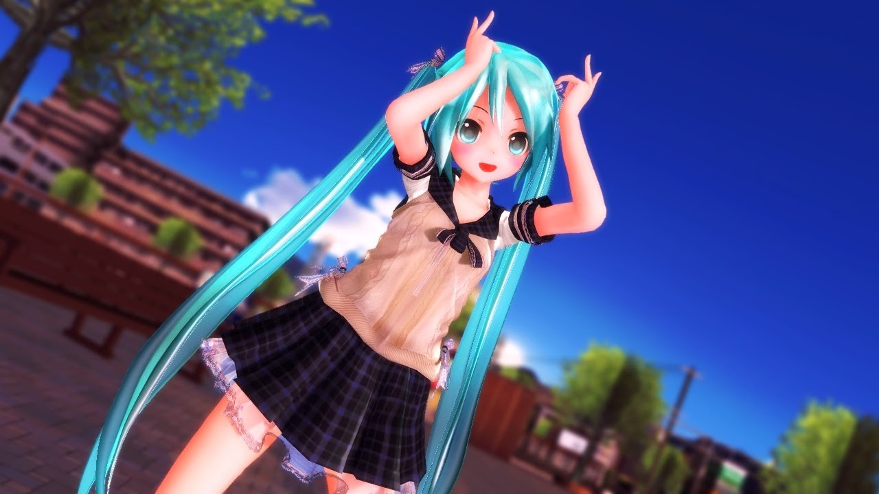 【MMD】JUMP UP (制服あぴミク)【1080p・60fps】