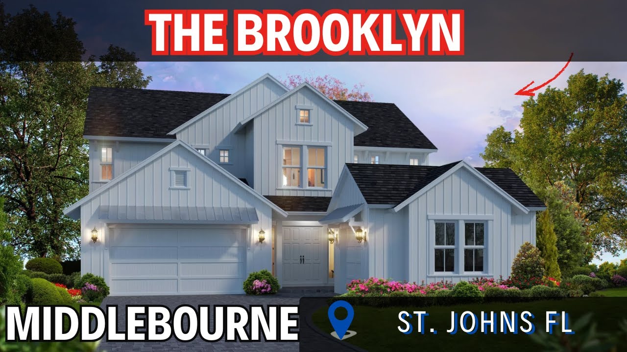 Inside Middlebourne | The Brooklyn Saint Johns FL | Luxury New Construction House Tour