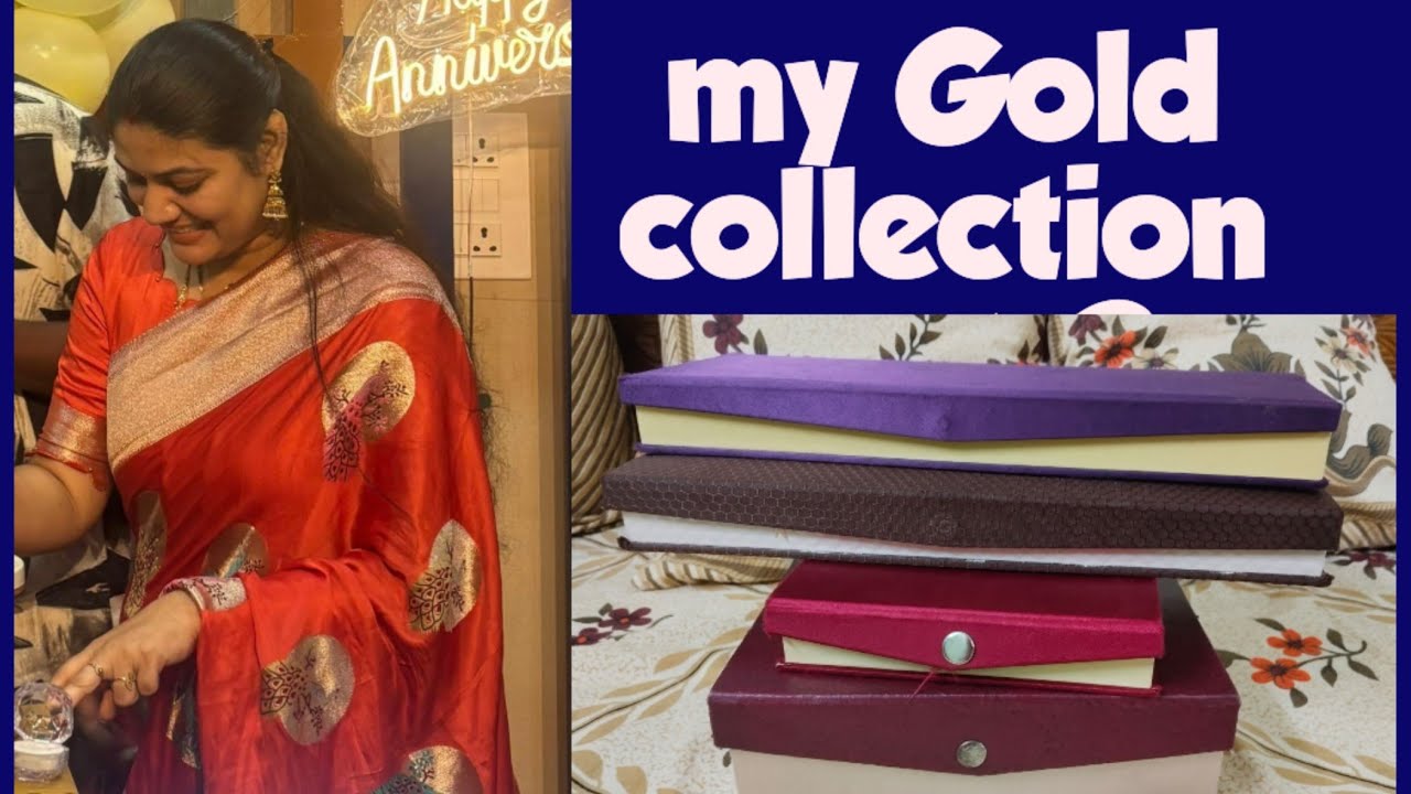 My Gold jewelry collection #wedding #jewellery #viralvideo 