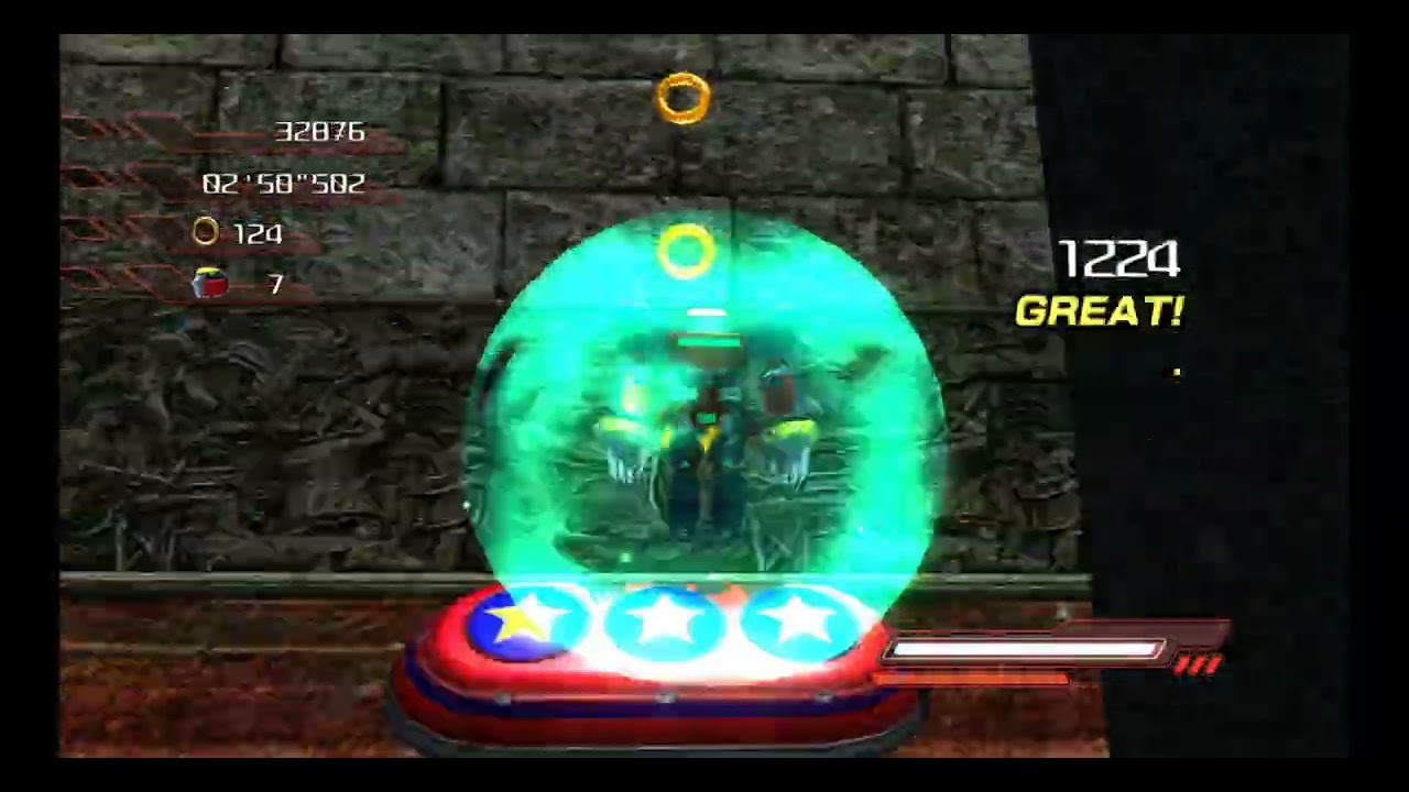 Sonic 06 Legacy of Solaris Physics Omega's Kingdom Valley 100k Score Attack (X-Rank)