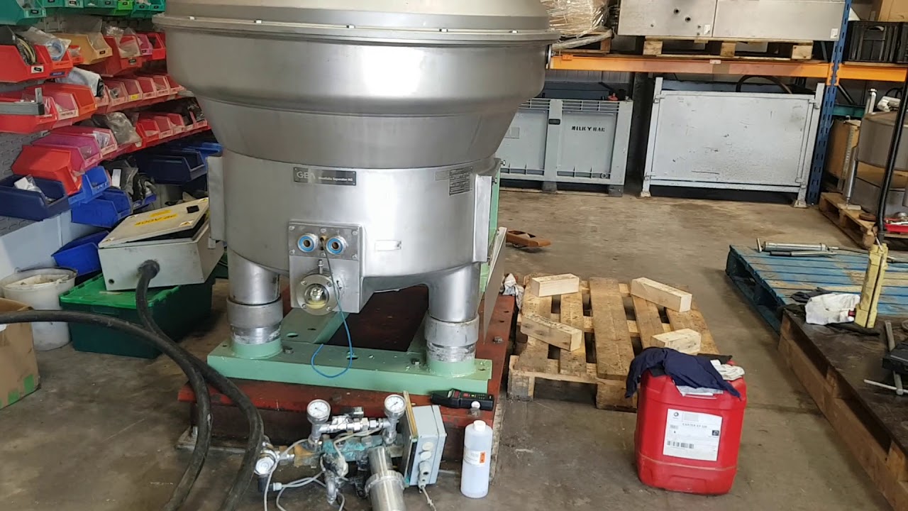 Westfalia MSD 300 Separator Vibration Test