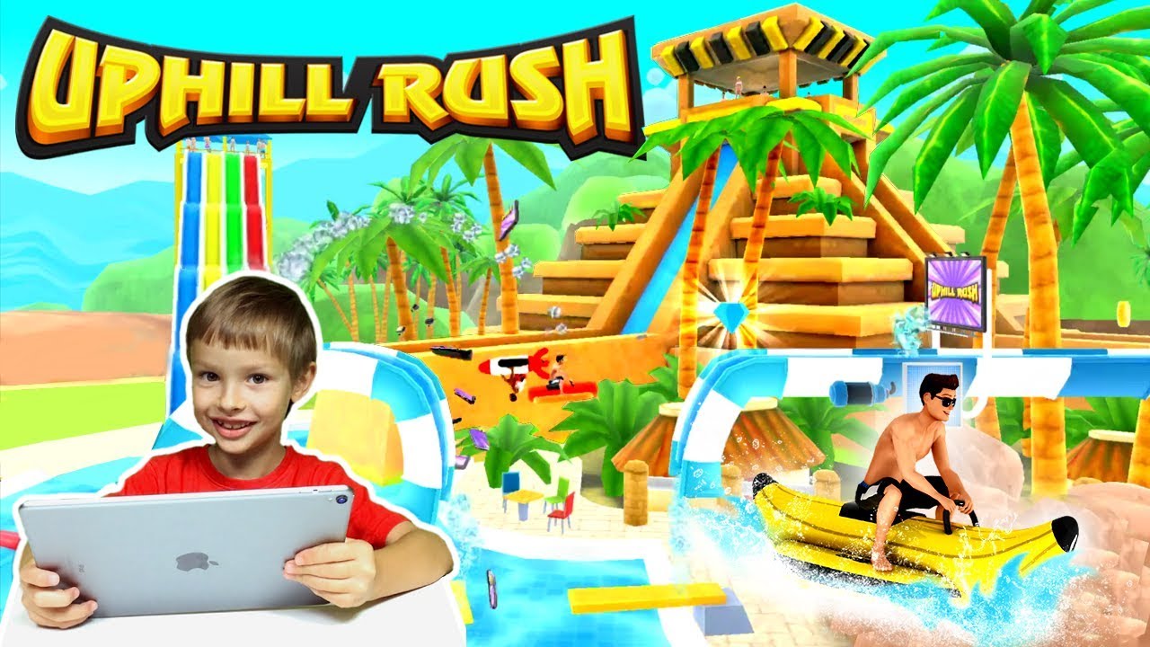 Uphill Rush - Niesamowity Park Wodny! (Darmowa gra na telefon i tablet)