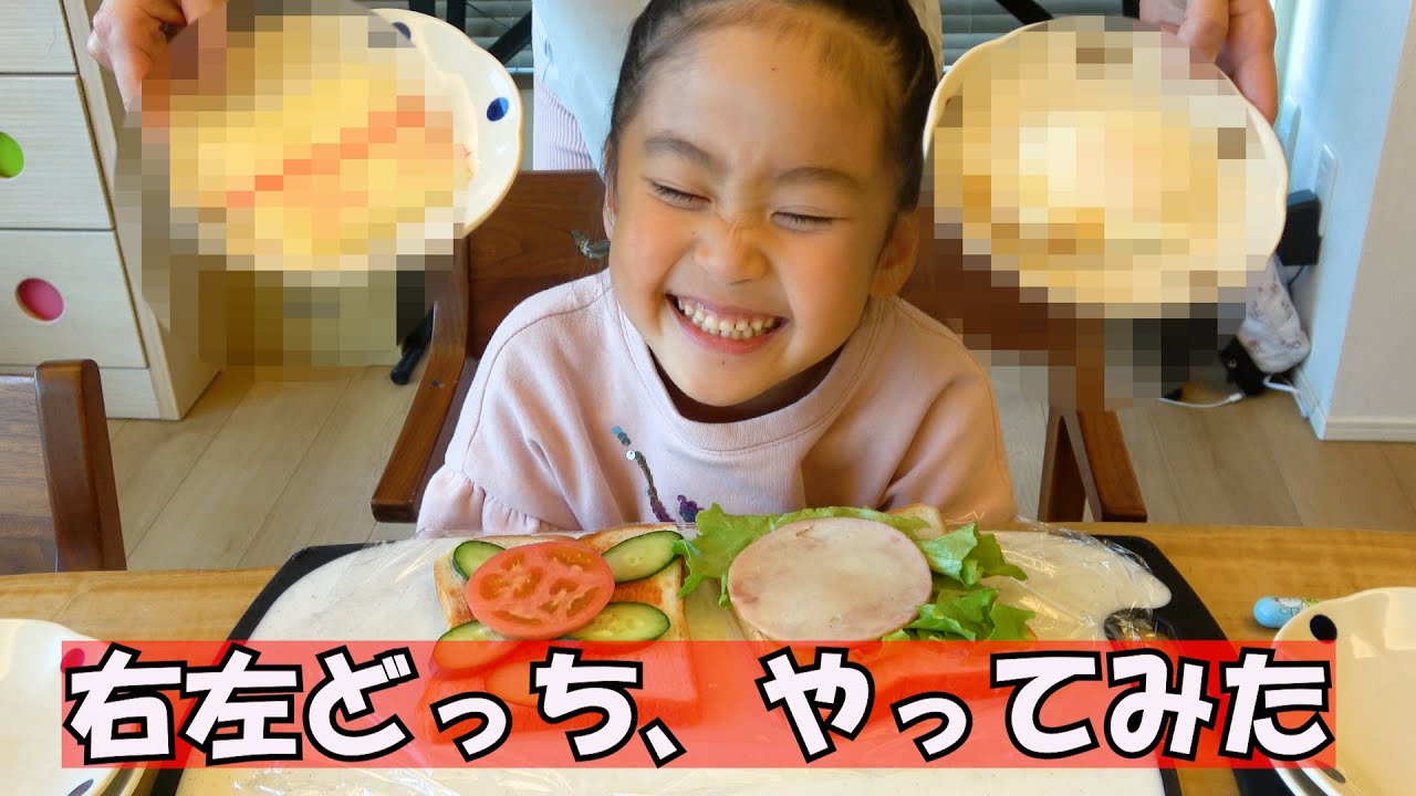 【右左どっち】で、最高のサンドウィッチはできたのか？？