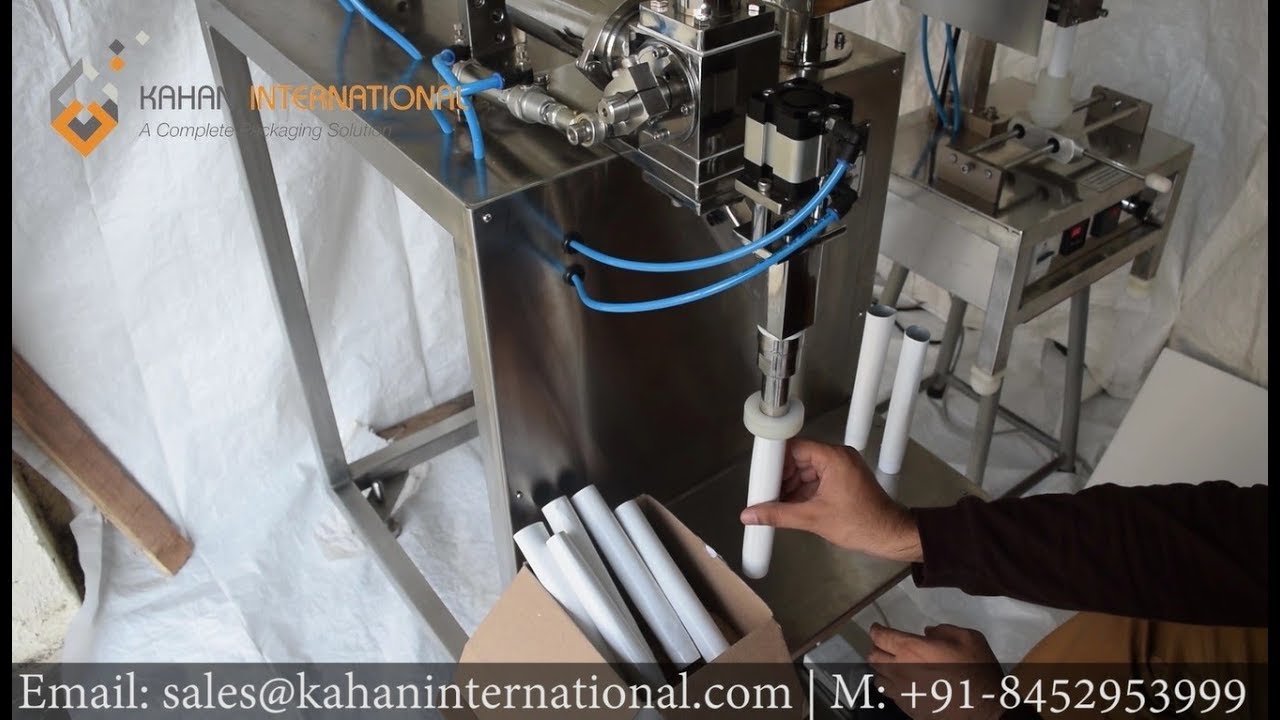 Toothpaste Tube Filling and Sealing Machine, KI-SPBF & KI-STTS