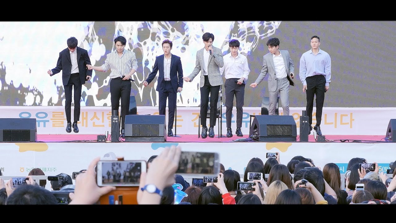 비투비 BTOB : 그리워하다 Missing You : 전체직캠 Fullshot fancam : 2018 우유의날 :일산