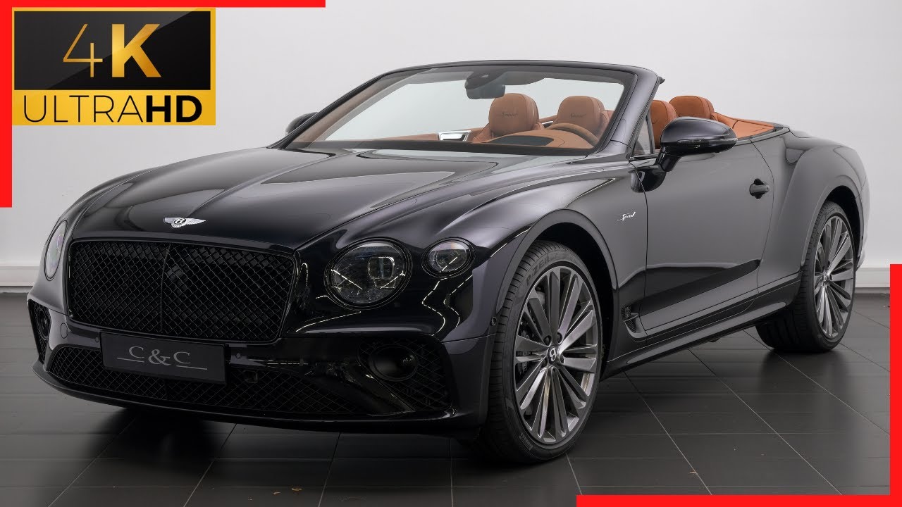 2023 Bentley Continental GTC Speed in 4K - Interior, Exterior and Sound in Detail
