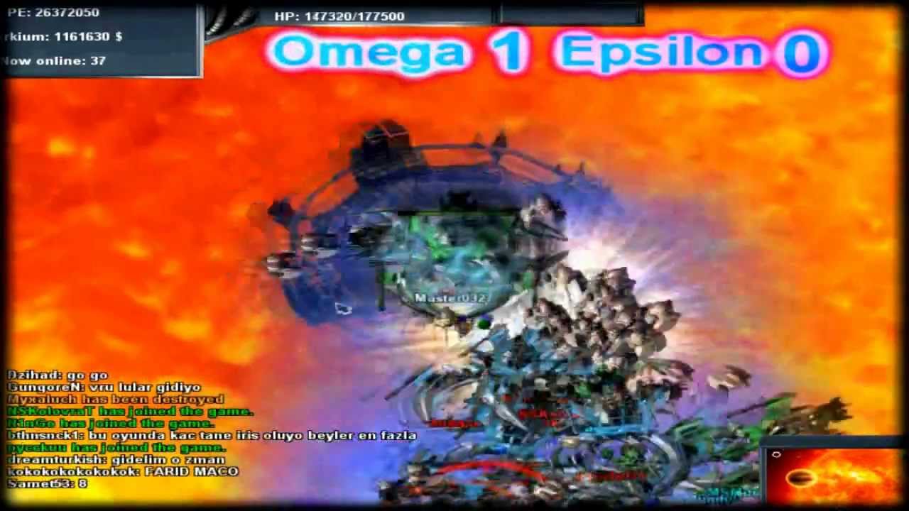 BlackUniverse PvP Omega vs Epsilon (Darkorbit Clone)
