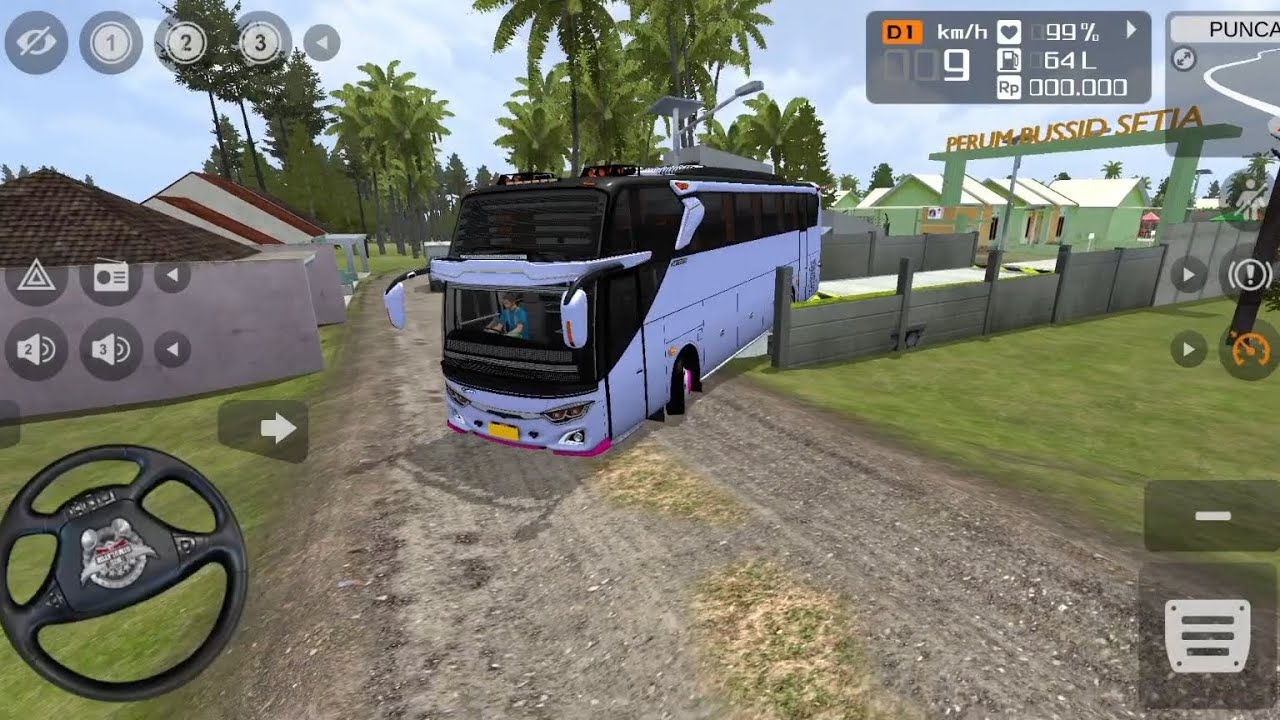 BUS driving experience in bus simulator 🎮 Game 