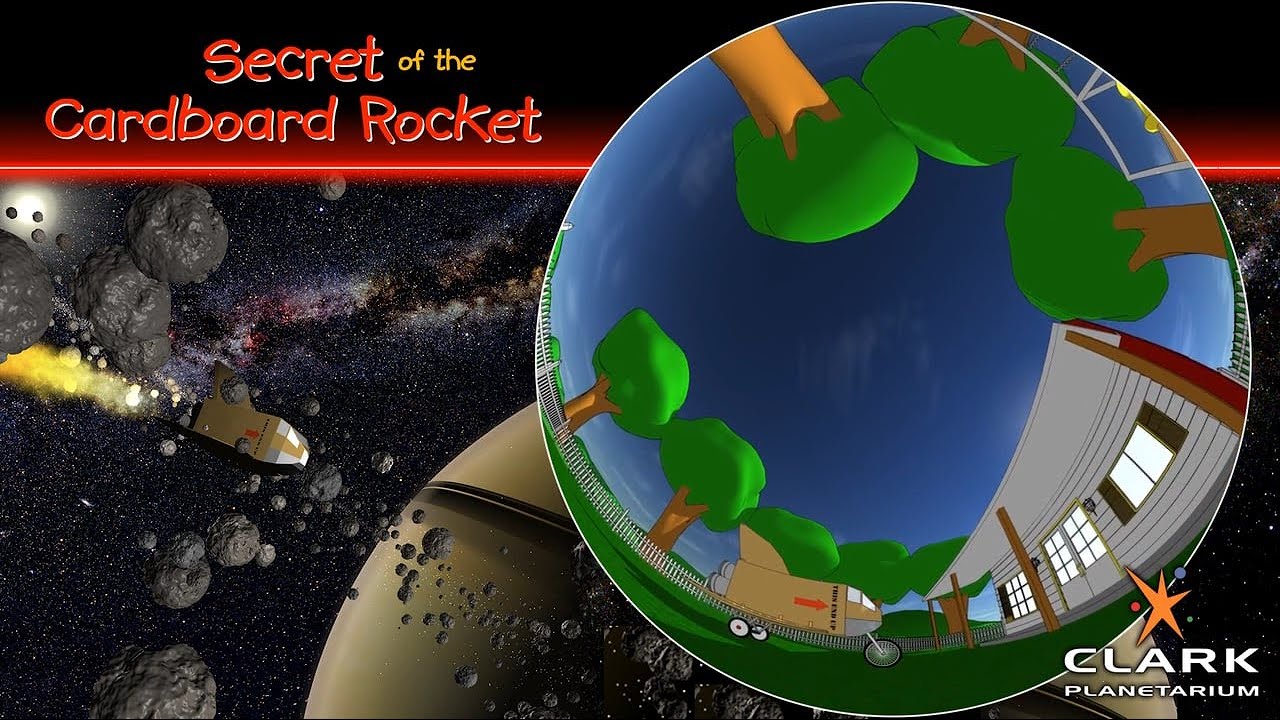 Secret of the Cardboard Rocket | Clark Planetarium