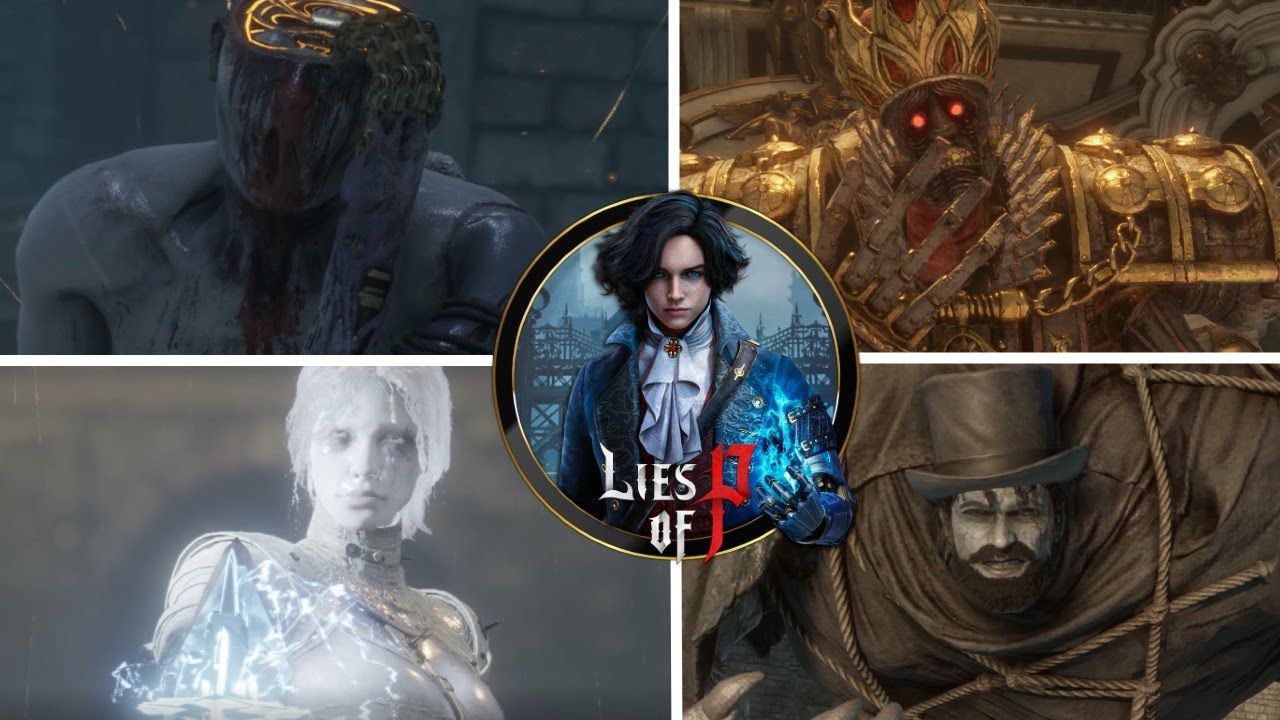 Lies Of P - All Bosses + Ending (4K60FPS)