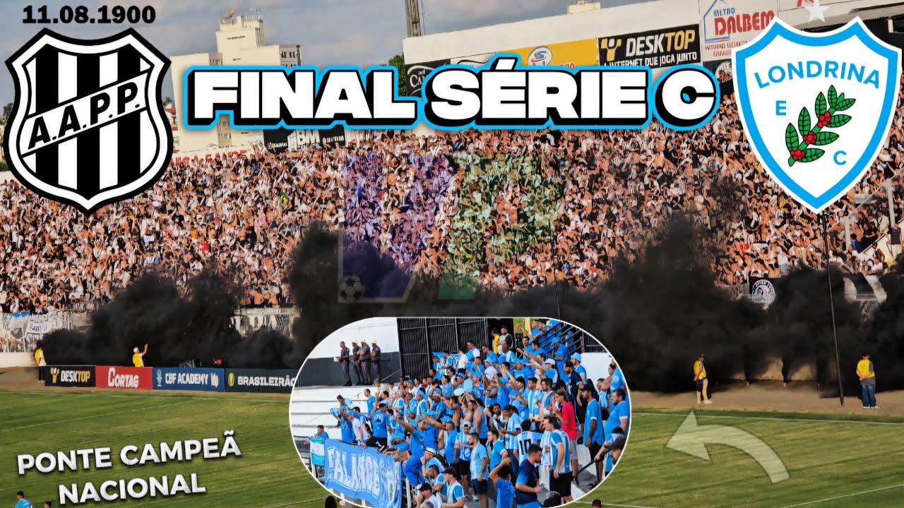 INVASÃO ALVI-CELESTE em CAMPINAS! - Final Série C 2025 | Ponte Preta 2 X 0 Londrina