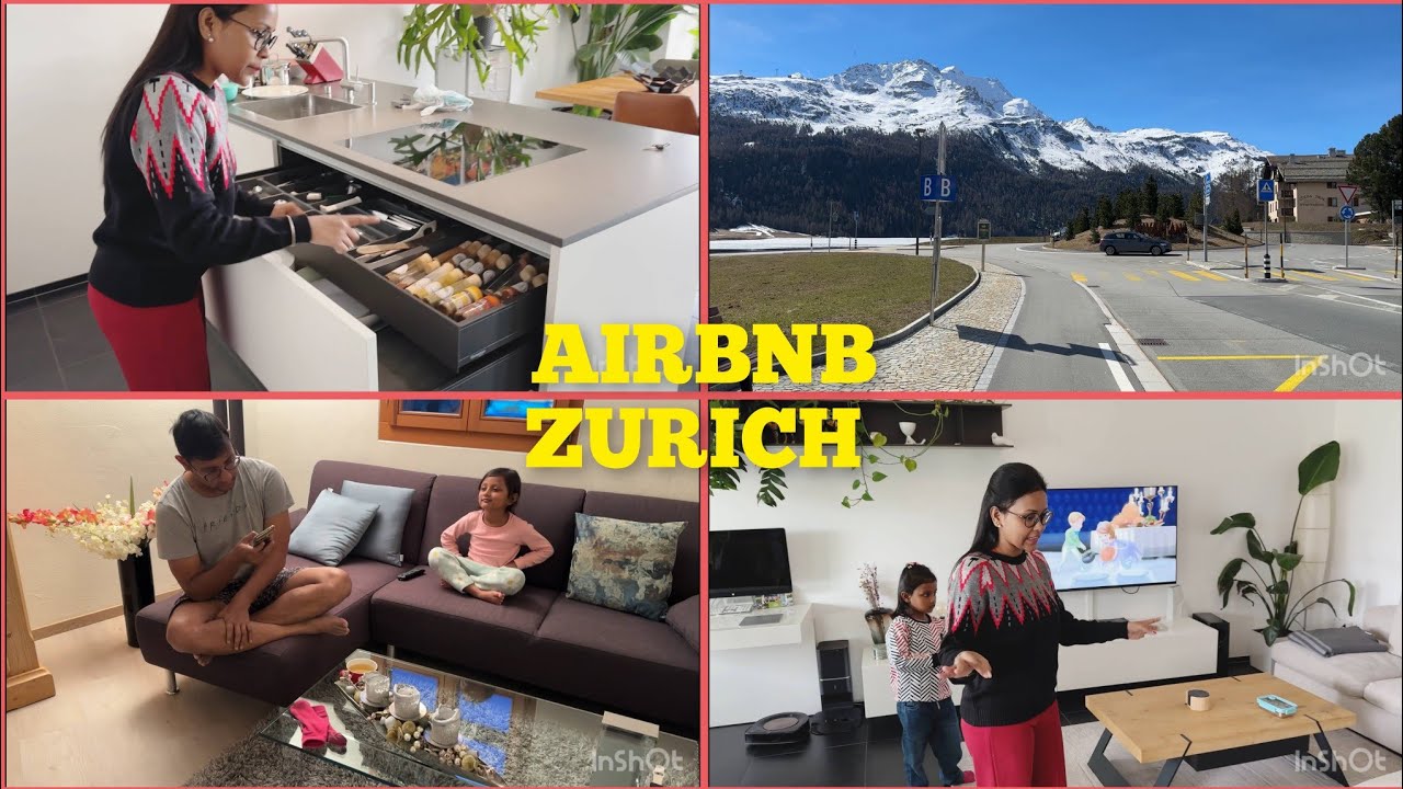 Budget-Friendly Airbnb in Zurich 🇨🇭 | Traveling from St. Moritz to Zurich
