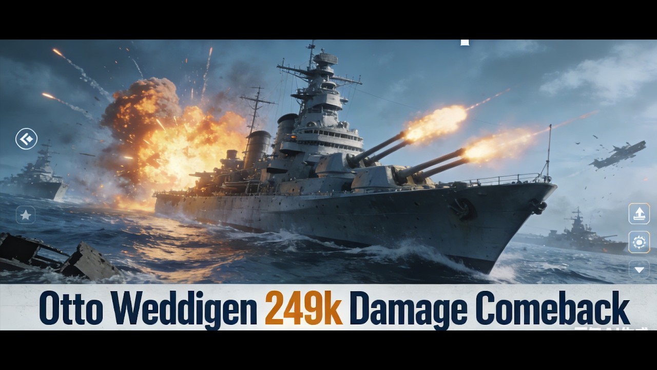 奥托.韦迪根24万伤害翻盘  Otto Wedigen: 240,000 damage turnaround