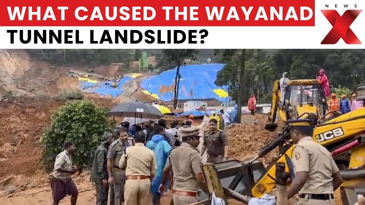 KERALA LANDSLIDE: Five Injured As Landslide Hits Wayanad-Kalladi Tunnel Project Amid Heavy Rainfall