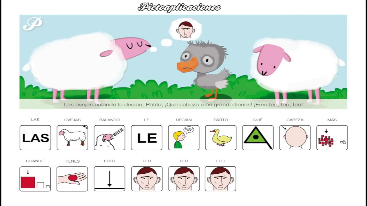 Pictocuentos: 5 El Patito Feo (Cuento completo)