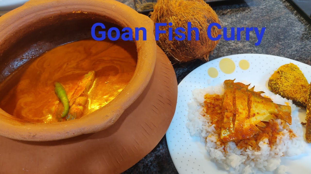 Authentic Goan Fish Curry/ Pomfret Curry/ Fish Curry with Coconut