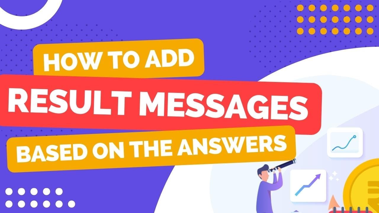 Add Result Messages Based on Answers in WordPress Poll Maker Plugin