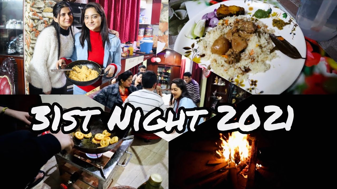 31st Night || Rupankrita Alankrita's Vlog ||