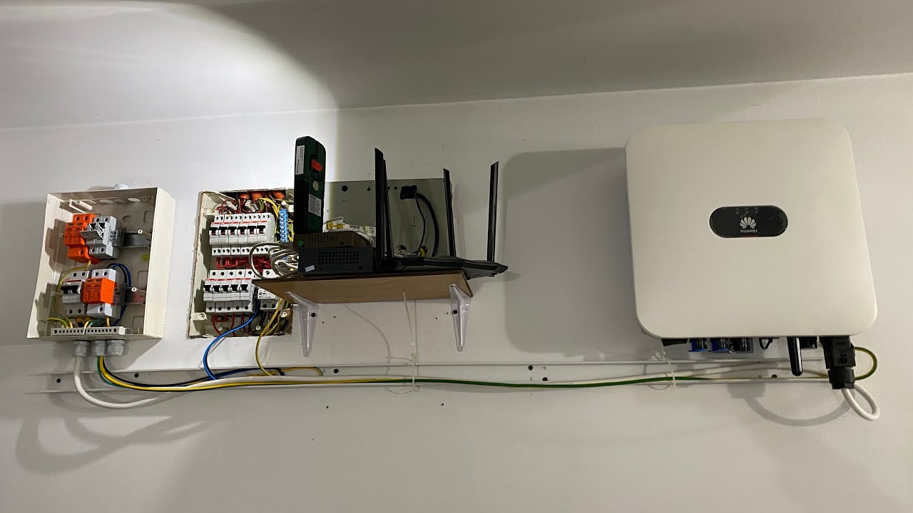 INSTALARE INVERTOR HUAWEI SUN 2000 - ALIMENTARE ELECTRICA SI CONECTARE LA TABLOUL GENERAL
