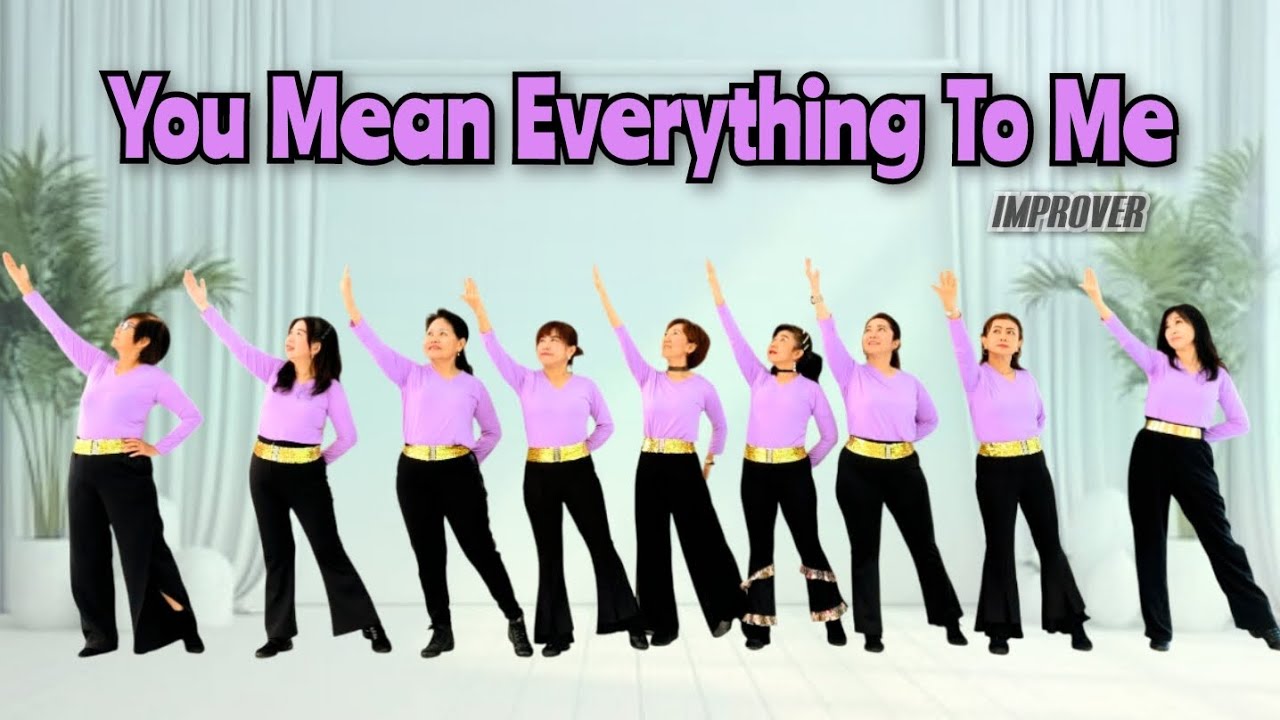 You Mean Everything To Me Linedance | Choreo: Heejin K, Misun Y, Hyangim K | Glowing 