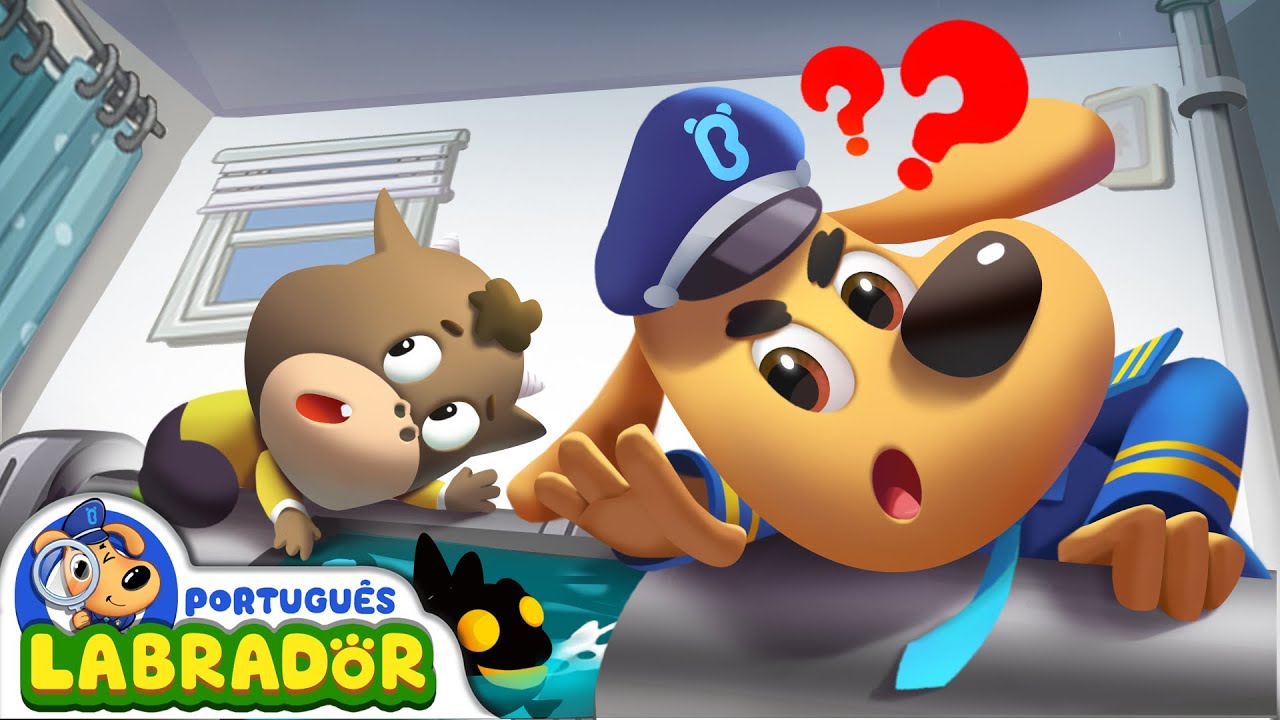 Detetive Labrador 🔍 - Que Barulho é Esse? | Desenho Animado | Desenho Infantil | BabyBus Português