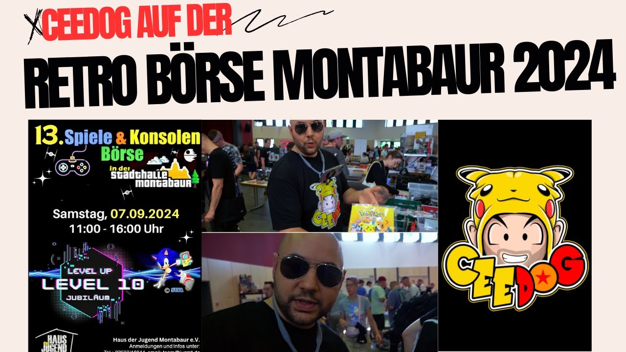 Ceedog auf der Retro Börse 2024 in Montabaur // Wilde Suche nach Yakuza //Gewinnerauslosung //