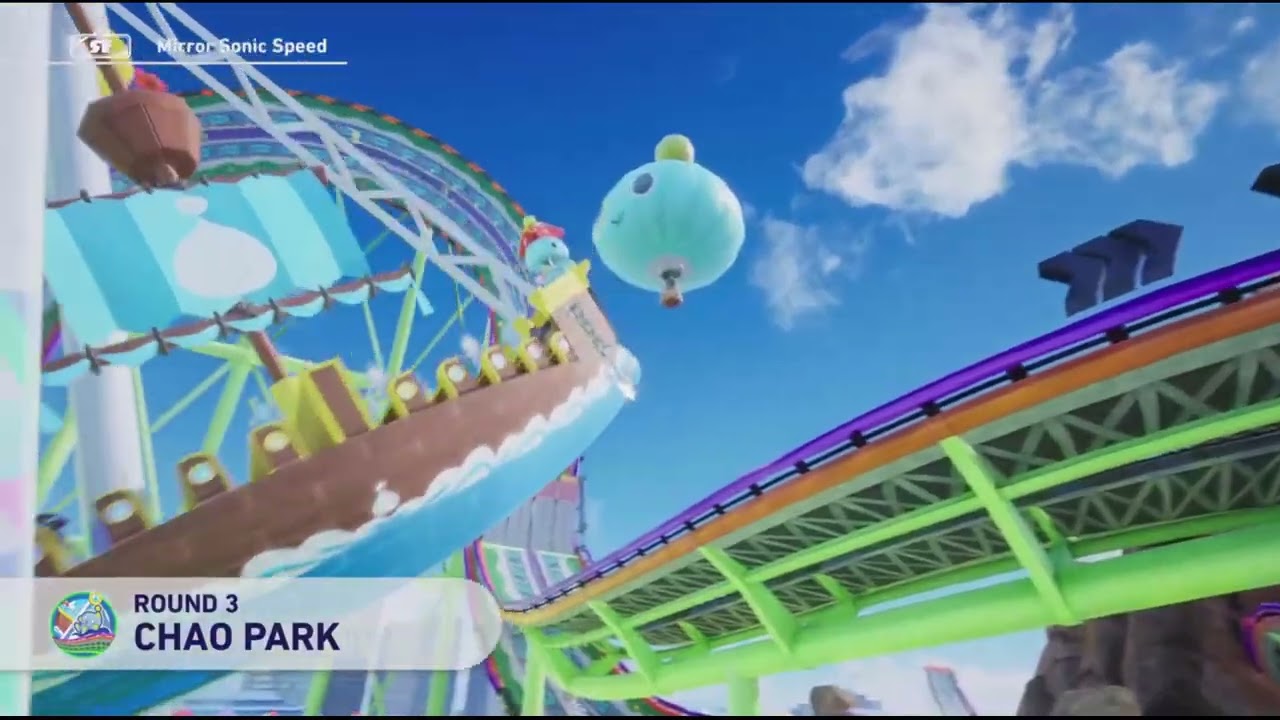 Sonic Racing Crossworlds Crystal Cup SS Mirror