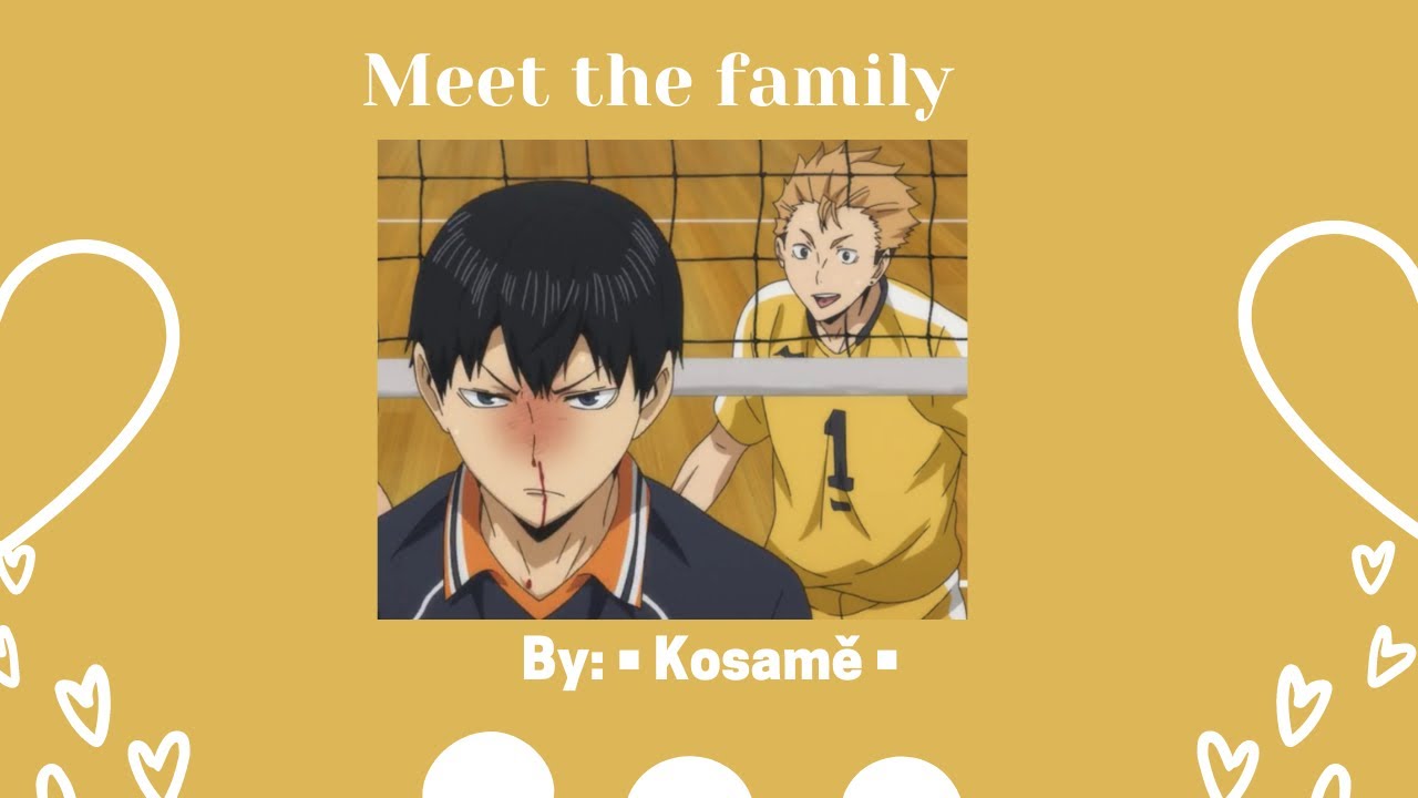 [☺︎︎] Meet the family | TeruKage | Kageyama birthday special | AU in dec