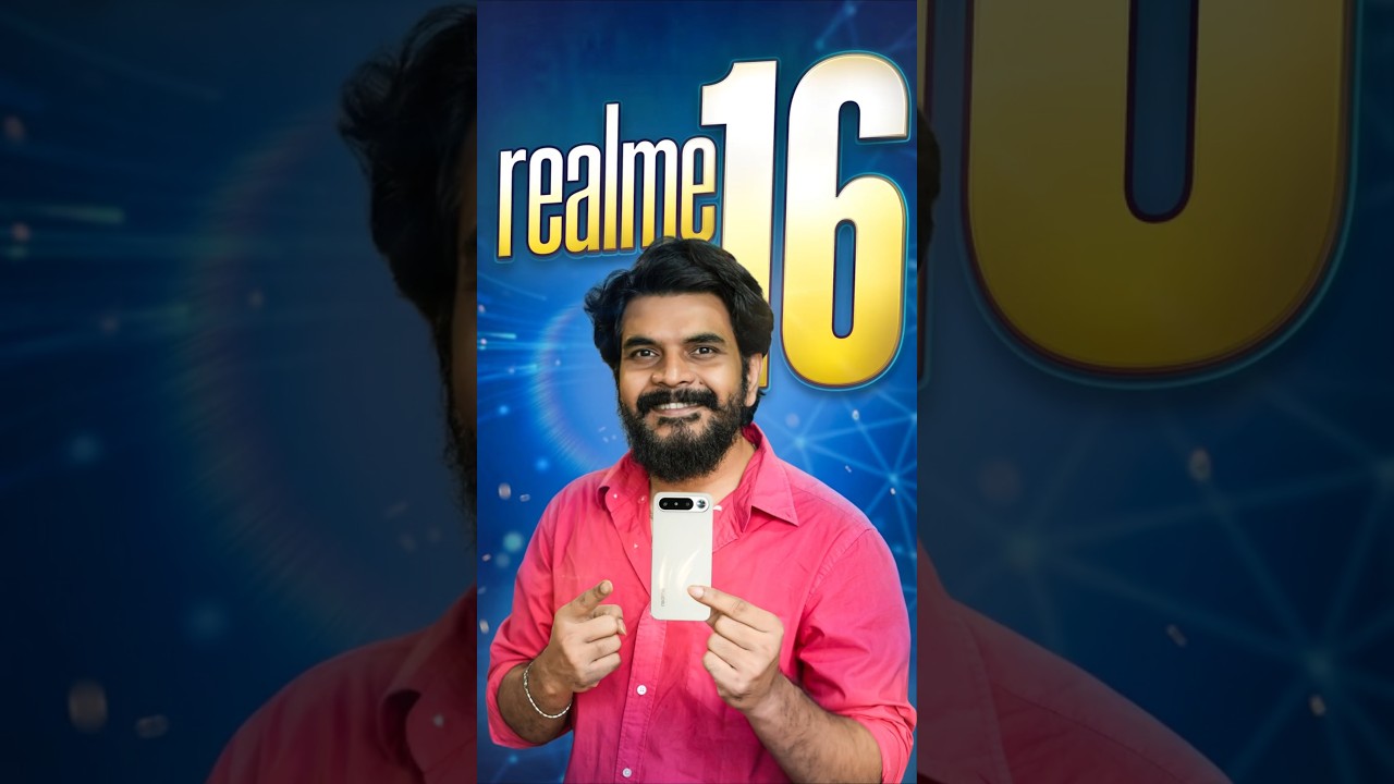 India&rsquo;s First Selfie Mirror Phone 🤩 ft.realme 16 5g🔥#realme16 #aiportraitstar #simmest7000mAhbattery