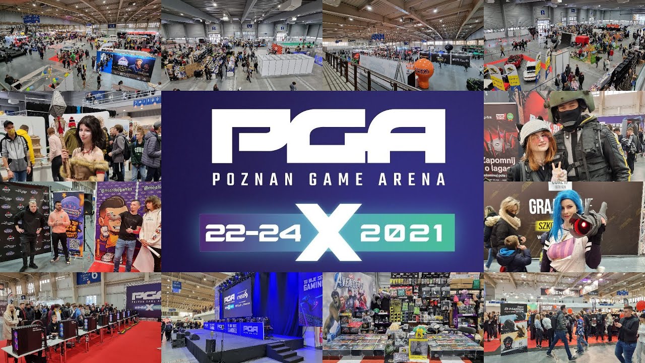 PGA 2021 Relacja | Poznań Game Arena - Szybkie spojrzenie | Targi gier