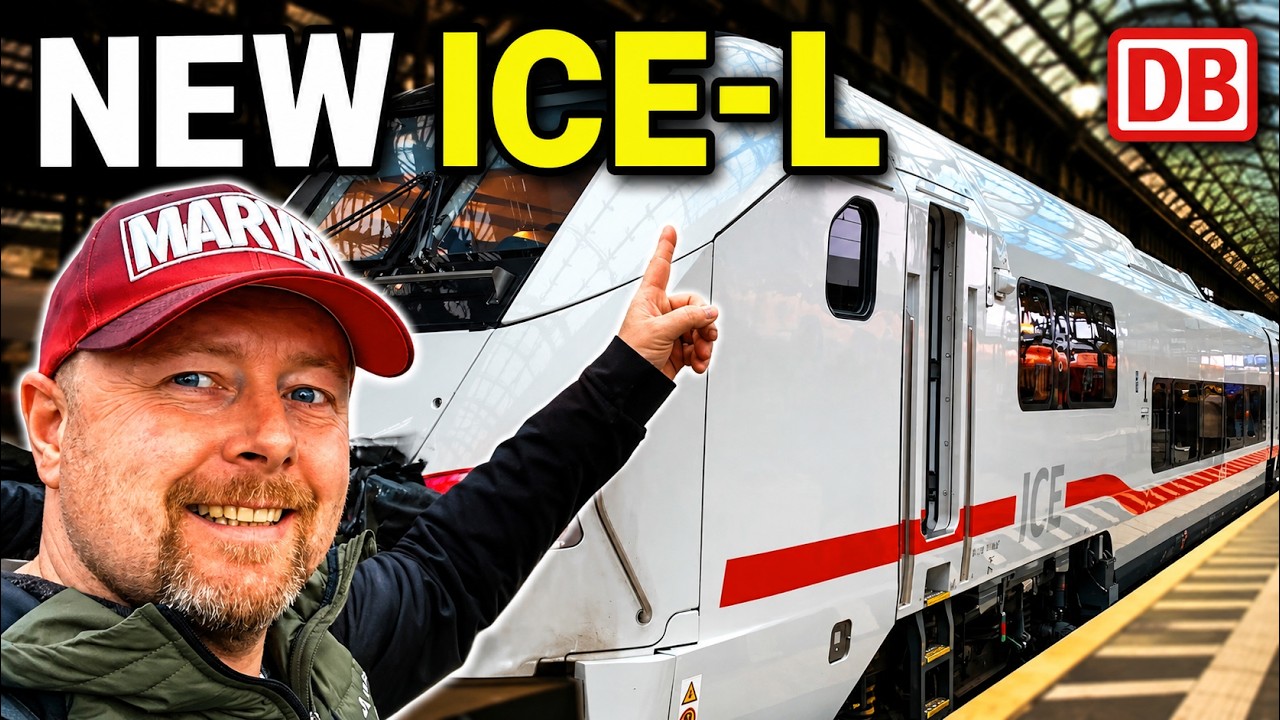 Новый немецкий поезд ICE-L 🇩🇪 Полный обзор поездки