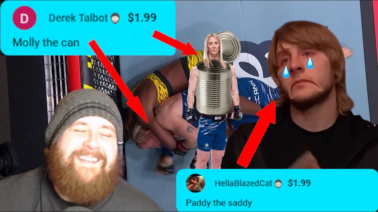 MMA Guru Can't Stop Laughing at Chat Roasting Molly McCann