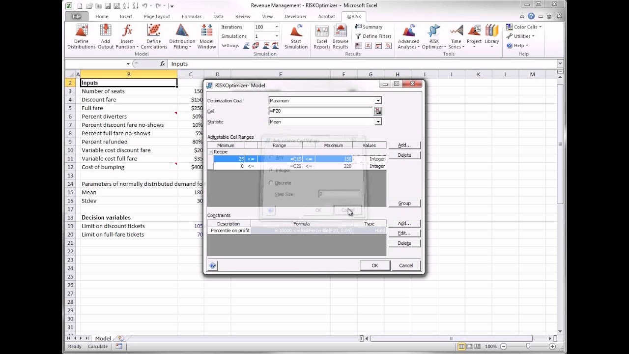 @RISK Guided Tour - RISKOptimizer - Introduction