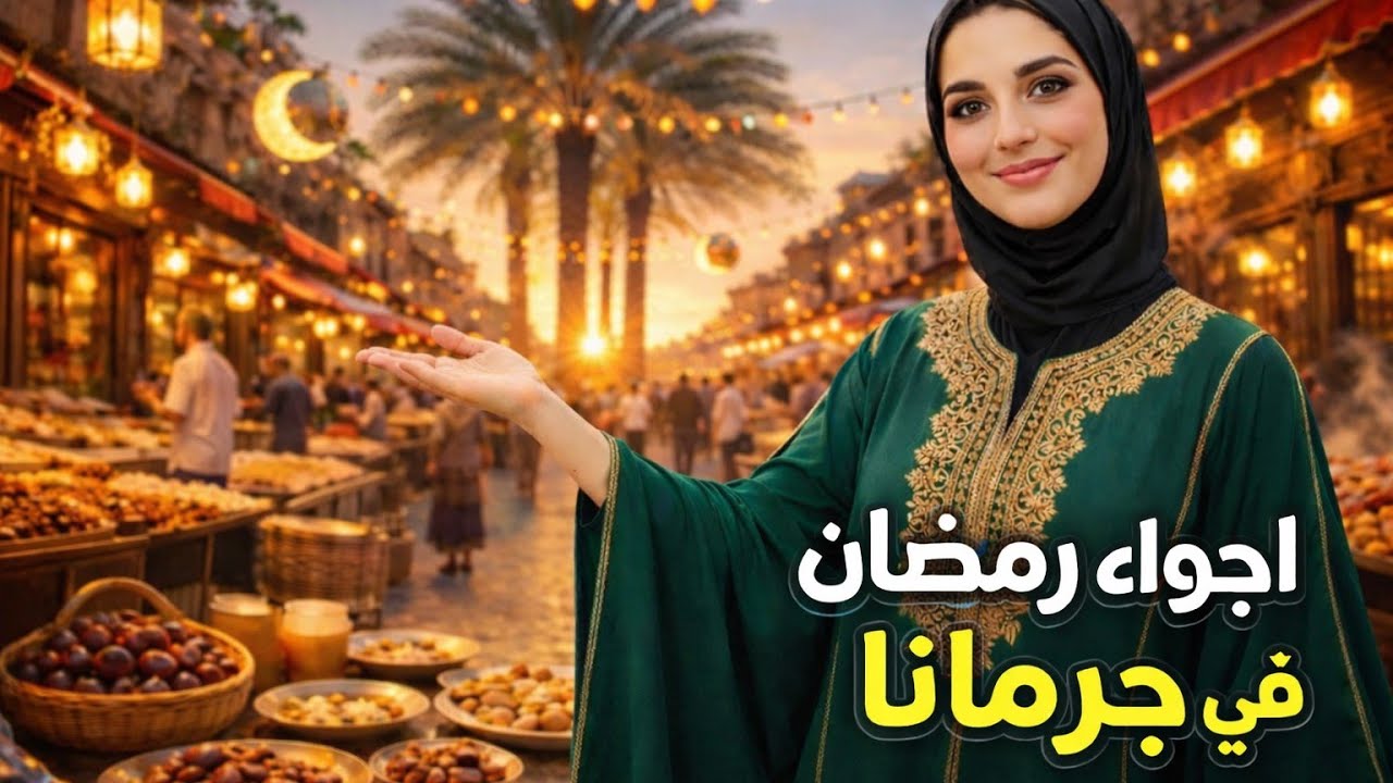تجهيزات العيد 2026 من قلب أسواق جرمانا قبل الإفطار 🌙 15 رمضان