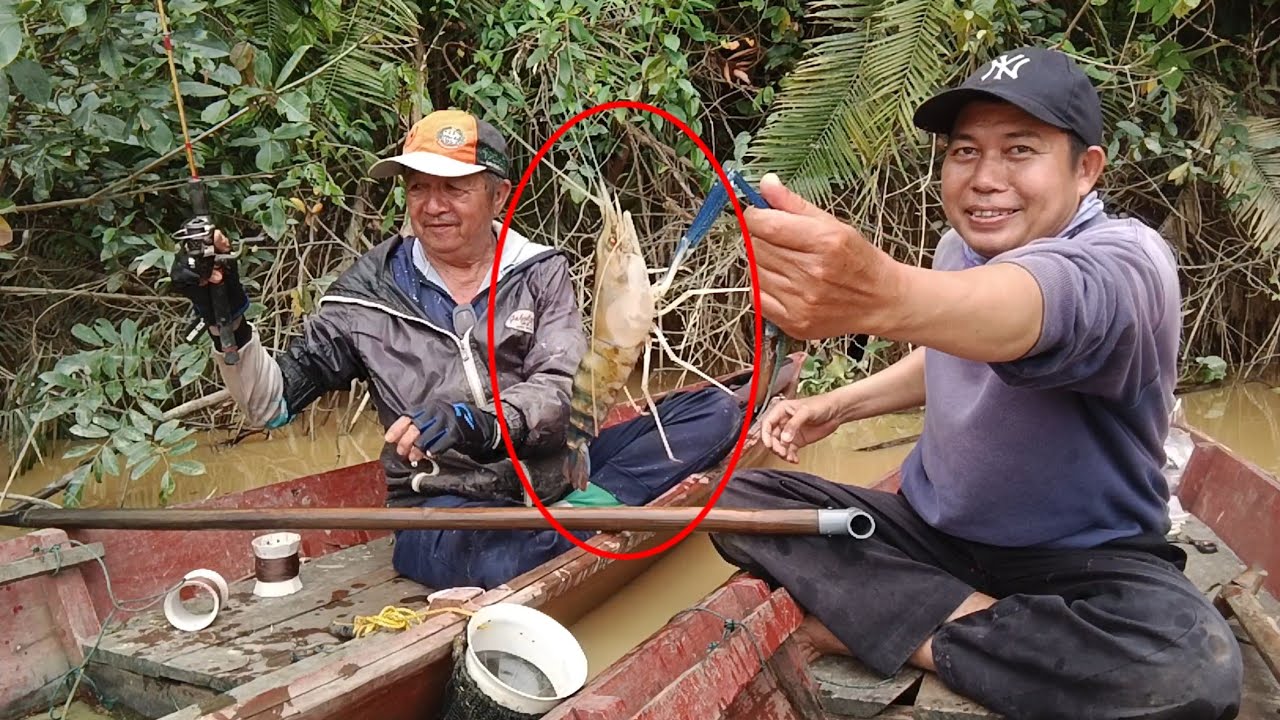 Coba Cara Ini!!/Mancing udang galah monster terbaru Dihulu Sungai Yang Sunyi 