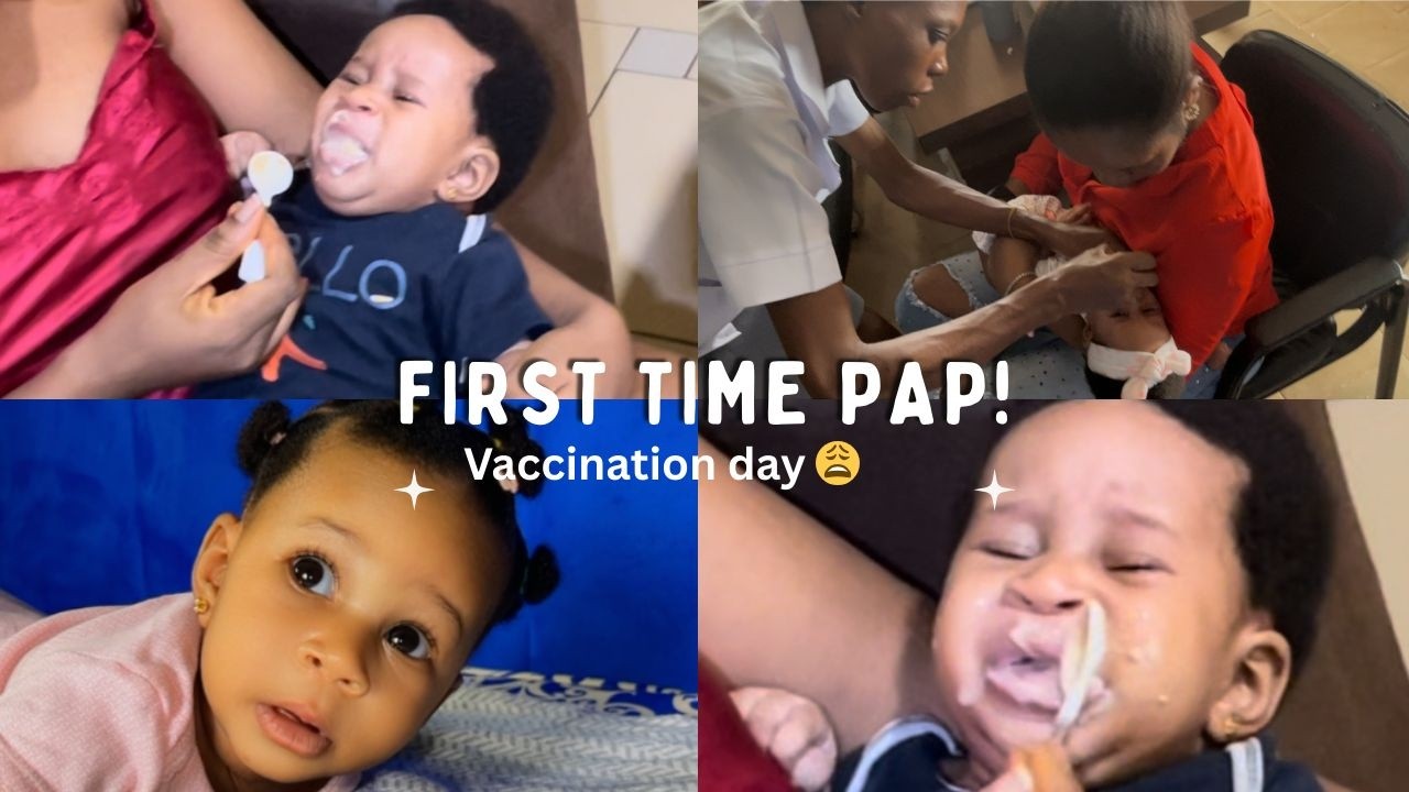 INTRODUCING PAP AT 3 MONTHS | 14 WEEKS VACCINATION + REAL NIGERIAN MOM  LIFE