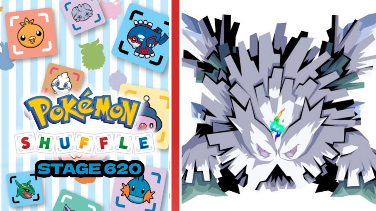 MEGA ABOMASNOW | POKEMON SHUFFLE MOBILE | STAGE 620 #megaabomasnow