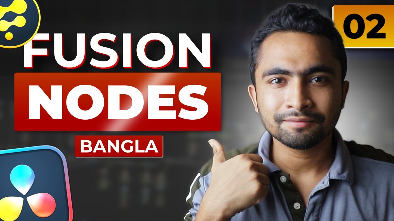 Fusion Nodes Masterclass Ep 2 বাংলা – Fast Noise, Glow, Blur & Color Corrector