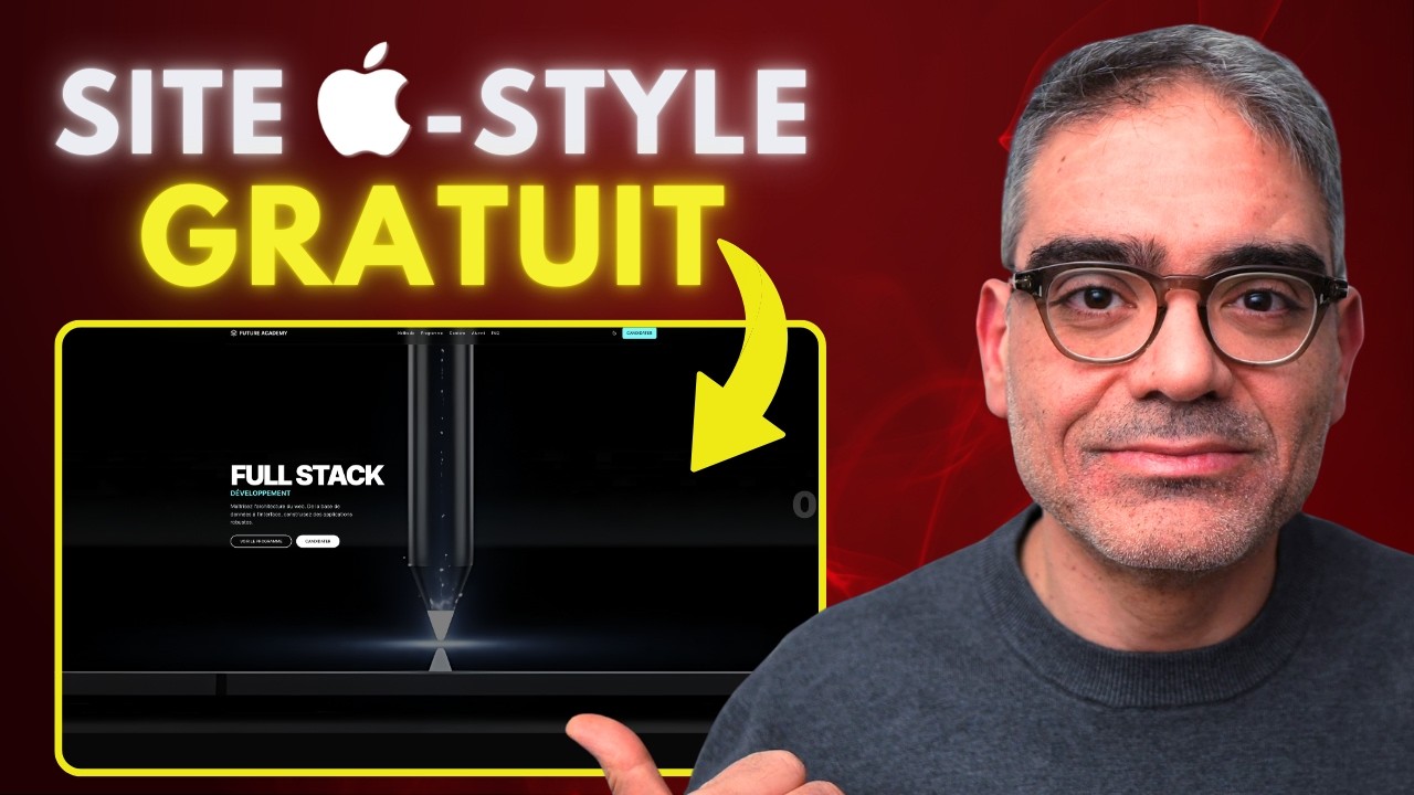 Vibecoder un Site IA Style Apple en 30 Min (Gratuit & No-Code)
