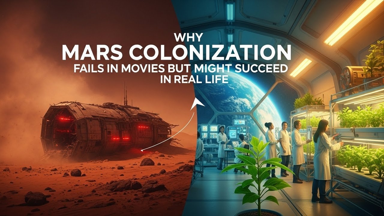 Why Mars Colonization Fails in Movies but Might Succeed in Real Life