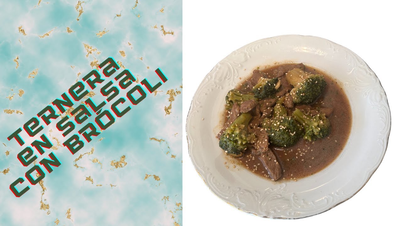 TERNERA EN SALSA CON BR&Oacute;COLI