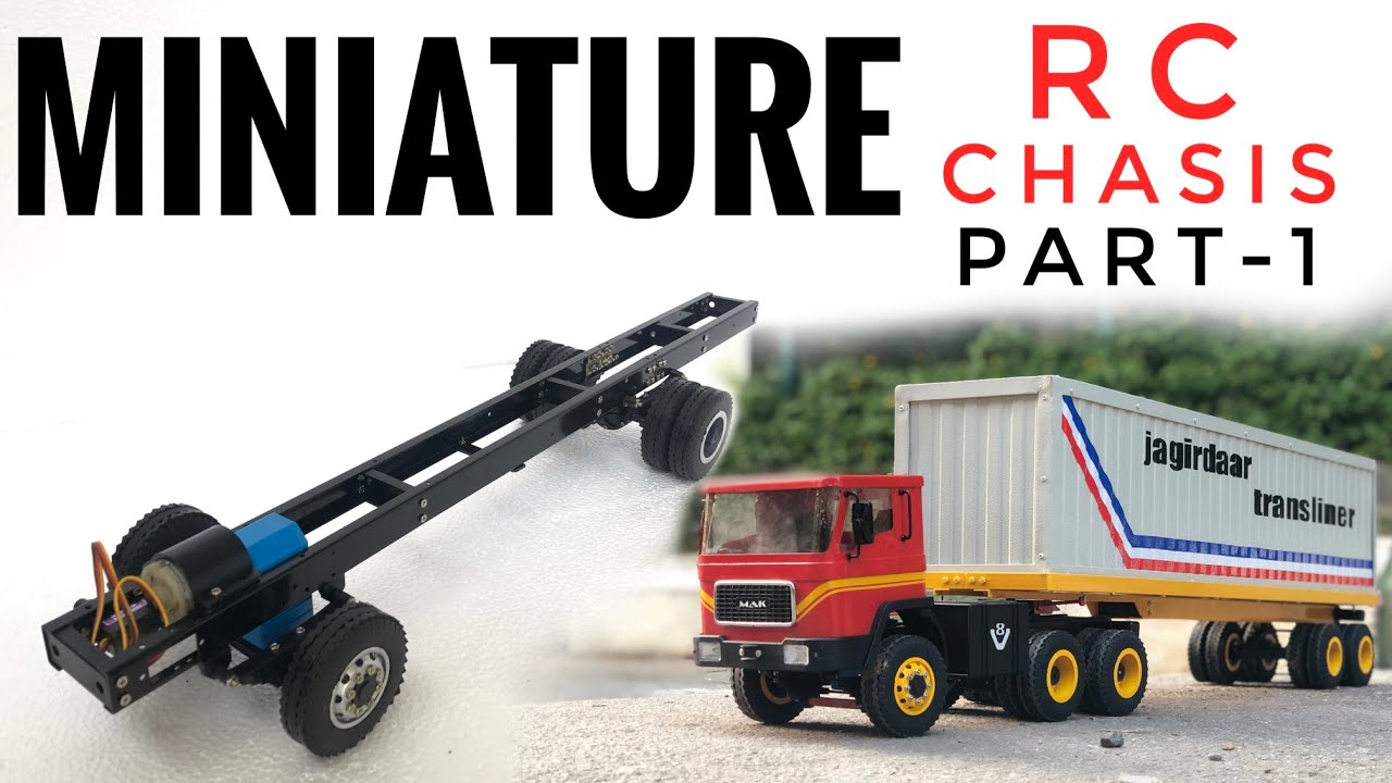 Radio Controlled Truck Chasis Part 1 | Irfan Thalassery | Miniature BusMaking