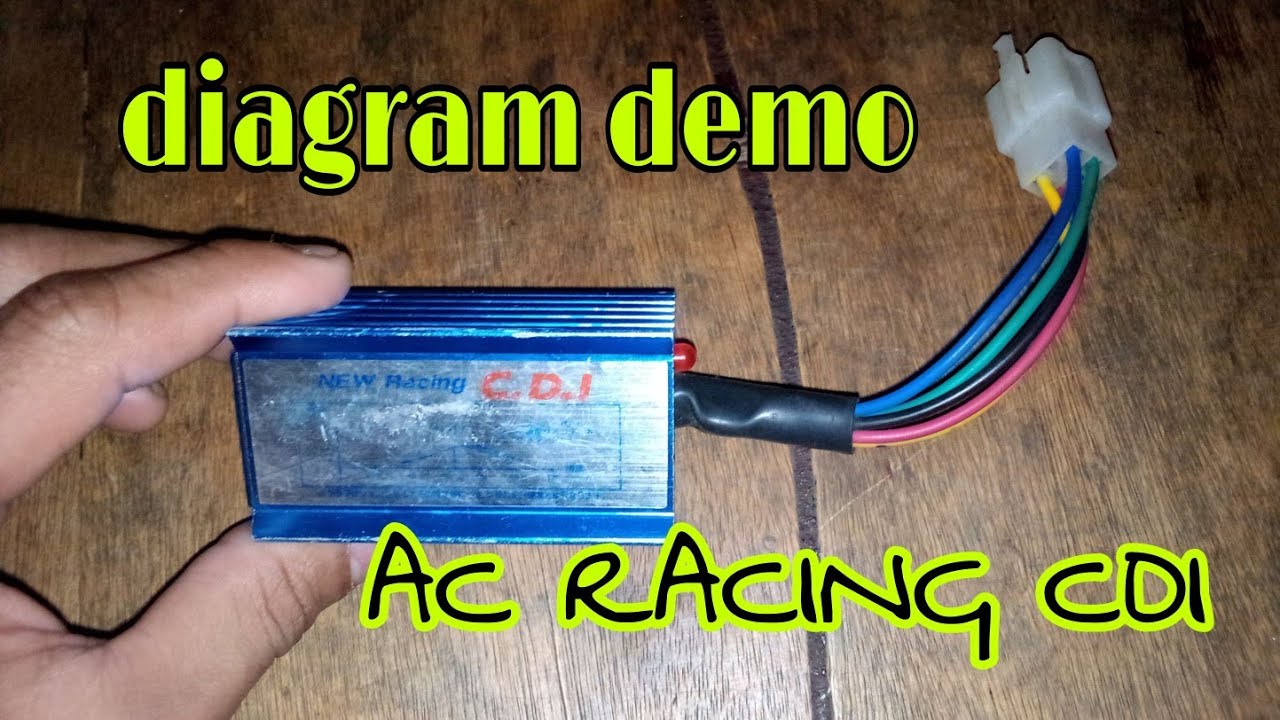 AC RACING CDI WIRING DIAGRAM X CONNECTIONS (TUTORIAL) || @rdworksideas