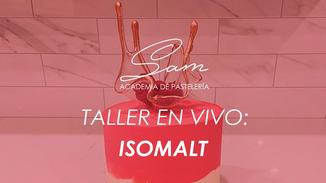 Taller en vivo - Hagamos decoración con ISOMALT| ¿Cómo hacer figuras con azúcar (ISOMALT)?