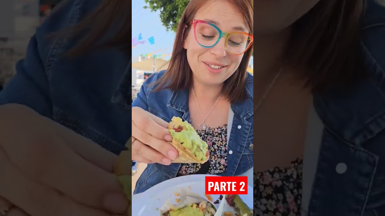 Probando deliciosos tacos en Tijuana! 😋 PARTE 2