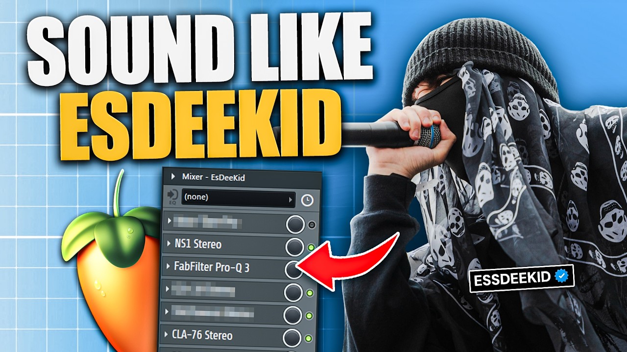 how to sound like EsDeeKid in FL Studio (4raws Vocal Preset)