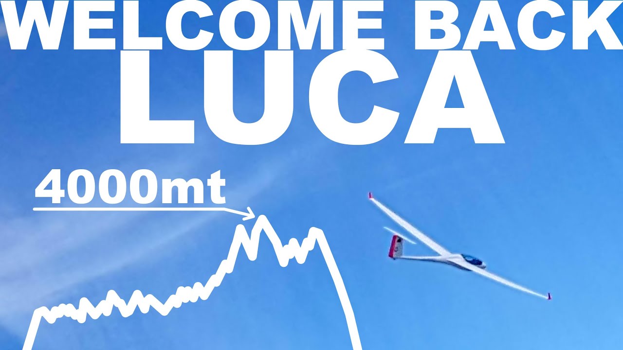 Bentornato Luca! Volo puro... in aliante tra la Pedemontana e le Dolomiti *versione corta*